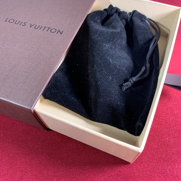 Louis Vuitton Monogram Necklace ~ Gold & Pink ~ Authentic - Picture 9 of 11